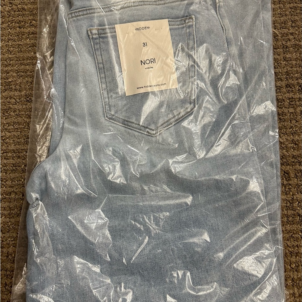 Buckle Blue Flare Jeans